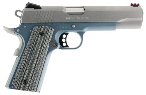 Colt Competition 70 Series Pistol O1070CCSBT, 45 Automatic Colt Pistol ACP, 5", Gray G10 Grips, Blue Finish, 8 Rd