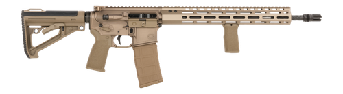 Shadow Systems U526 Semi-Auto Rifle, 5.56 NATO, 16", FDE Finish, Black DLC BCG, Ambidextrous Controls, 30 Rds