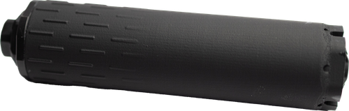 HUXWRX Flow 9k Ti Flow-Through 9mm Titanium Suppressor, Direct Thread Mount