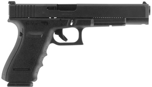 Glock G40 Gen4 MOS Pistol G40415MOSAUT, 10mm Auto, 6.02", Modular Backstrap, Matte Black Finish, 15 Rds