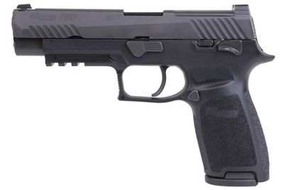 Sig Sauer P320 Full Optic Ready Pistol W320F-9-BSSP-MS, 9mm, 4.7in, Black Polymer Grips, 17 Rds
