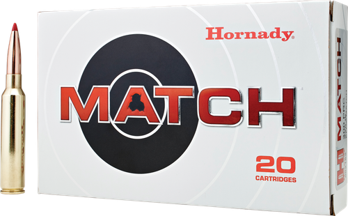 Hornady Match Rifle Ammunition 82162, 300 PRC, ELD-M, 225 GR, 2810 fps, 20 Rd/Bx