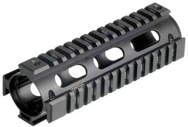 UTG Pro Quad Rail Model 4/15, Carbine Length, Black