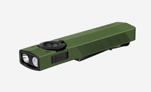 Olight ArkPro 1500 Lumen Rechargeable EDC Flashlight with UV Light & Green Laser (OL-ARKPRO-GN)