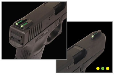 TruGlo Fiber Optic Green Front Sight For S&W MP (TG131MPTY)