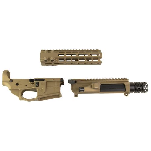 Radian Weapons Mod 1 Receiver Set + 8.5" Handguard W/ Raptor-SD Charging Handle, Radian Brown