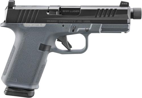 Ruger RXM Pistol 19412, 9mm, 4in, Stealth Gray Magpul EHG Grips, 15 Rds