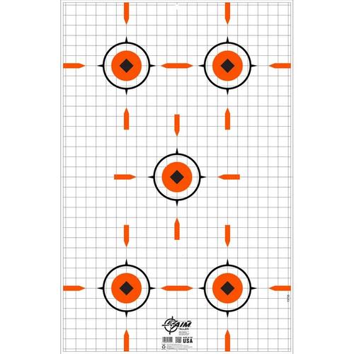 Allen EZ-Aim Corrugated Sight Grid Shooting Target & Backer