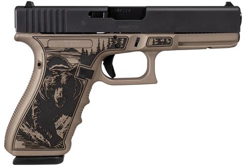 Glock 20 Gen 4 Pistol UG2050204KODAK, 10mm, 4.61", Kodiak Custom Grips, 15 Rds