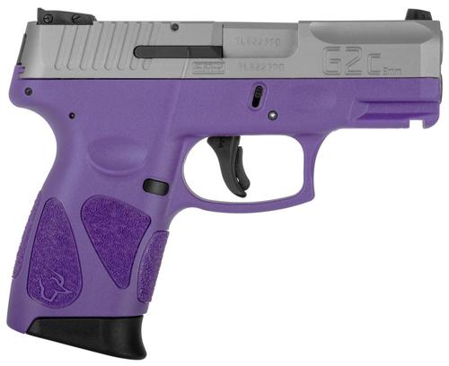Taurus G2C Semi-Auto Pistol 1G2C93912DP, 9mm Luger, 3.26", Dark Purple Finish, Stainless Slide, 12 Rds