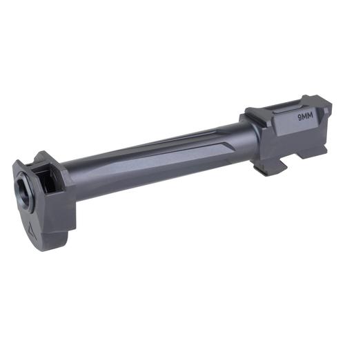 RADIAN Weapons Afterburner + Ramjet Barrel / Compensator For Glock 17 Gen 4, Black DLC Finish