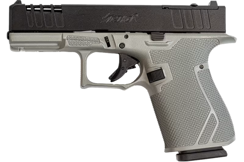 Great Lakes Striker Pistol GL19SRK, 9mm Luger, 4in, Bull Shark Cerakote Finish, 15 Rds