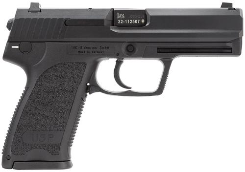 Heckler & Koch USP40 V7 LEM DAO Pistol 81000318, 40 S&W, 4.25", Black Grips, Black Finish, 13 Rds
