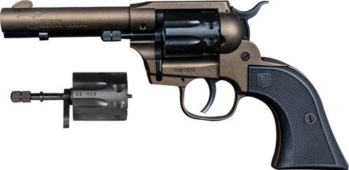 Diamondback Sidekick Revolver DB0500A071, 22 LR/22 WMR, 4.50", Black Grips, Midnight Bronze Cerakote, 9 Rd