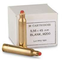 Prvi Partizan Rifle Blank Ammunition PPB556A1, 5.56mm Nato, Blanks, 20 Rd/bx