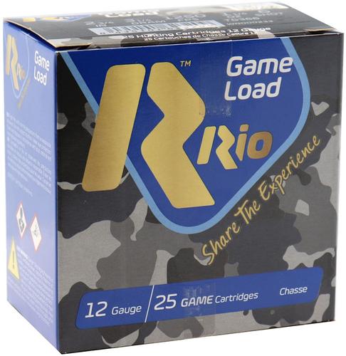 Rio High Brass Dove Load Shotshells TG366, 12 Gauge, 2-3/4", 1-1/4 oz, 1250 fps, #6 Shot, 25 Rd/bx