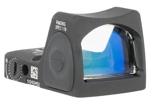 Trijicon RMR Type 2 Ruggedized Miniature Reflex Sight, 1x, Adjustable LED, Green Dot, 3.25 MOA