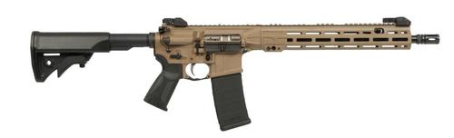 LWRC International ICMKII Rifle ICMKIIR5CK14P, 5.56 NATO , 14.7" Pinned and Welded, Lwrc Compact Adjustable Stock, FDE Finish, 30 Rds