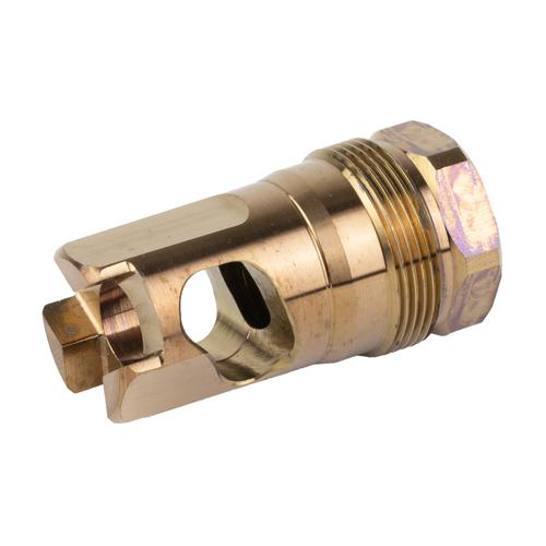 Rearden RPB Plan B Compatible Muzzle Device, 5/8X24, .375 Bore Size, Gold (10044)