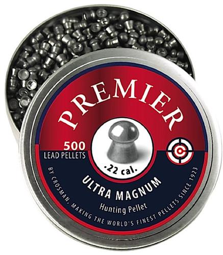 Crosman .22 Caliber Ultra Magnum Domed Pellets 500 Count (LDP22)