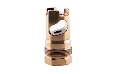 Rearden RPB Plan B Compatible Muzzle Device, 1/2X28, .375 Bore Size, Gold (10043)