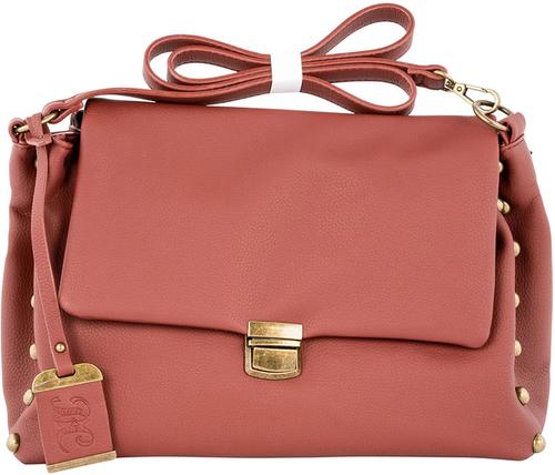 Bulldog Leather Hobo Purse w/Holster BDP072, Fits Small Pistols & Revolvers, Rust