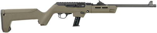Ruger PC Carbine Takedown Rifle 19131, 9mm, 16.10", OD Green Magpul Stock, Black Finish, 17 Rds
