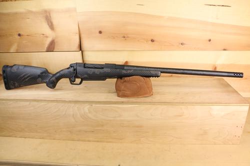 Fierce Carbon Rogue XP Rifle, 7mm PRC, 20" Carbon Bull Barrel, Radial Brake, Black/Trophy Finish