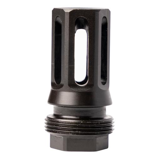 HUXWRX Stiction Lock Comp Flash Hider, 5.56, 1/2x28, Fits HUB Stiction Adapter, Black (2336)