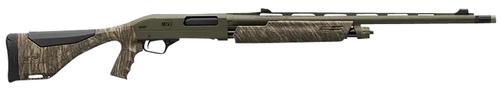 Winchester SXP Long Bread Shotgun 512454290, 12 Gauge, 24", 3.5" Chmbr, OD Green Barrel/Rec with 50th Anniversary Engraving, Mossy Oak Bottomland Pistol Grip Stock, Fiber Optic Sight