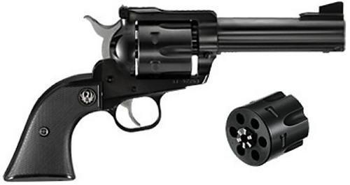 Ruger Blackhawk Single Action Revolver 0308, 357 Magnum, 4.62 in, Black Grip, Blued Finish, 6 Rd