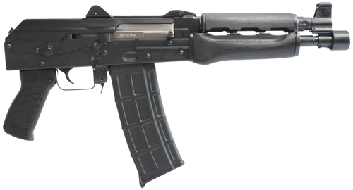 Zastava ZPAP M85 Semi-Auto Pistol ZP85556, 5.56 NATO, 10in, Dark Walnut Furniture, 30 Rds