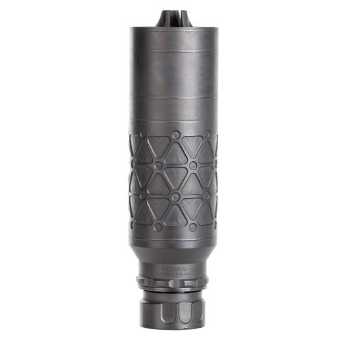 Rugged Suppressors Axial 7.62 Cal Suppressor, W/ 5/8x24 Muzzle Brake, Black