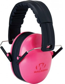 Walker Game Ear Passive Protection Baby & Kid's Folding Muff Pink (GWPFKDMPK)