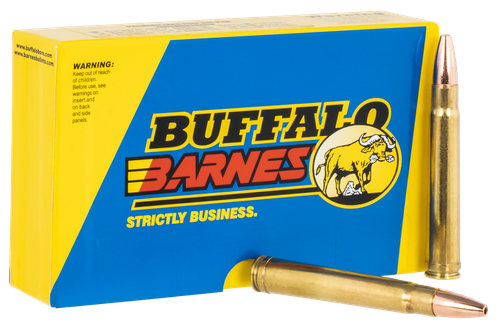 Buffalo Bore Premium Lead-Free Rifle Ammunition 54A/20, 375 Holland H&H Magnum, TSX Boat Tail, 300 GR, 2550 fps, 20 Rd/Bx