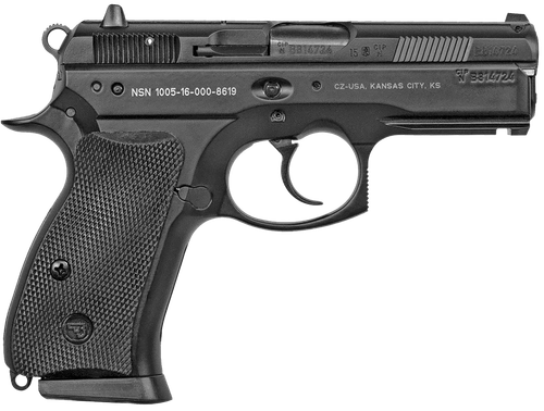 CZ P01 Semi-Auto Pistol 01199, 9mm, 3.9", Rubber Grip, Black Finish, 10 Rd