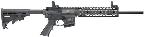 Smith & Wesson MP15 FT Semi-Auto AR-15  Rifle 811048, 5.56 Nato, 16 in, Fixed Stock, Black Finish, 10 Rd
