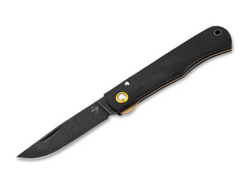 Boker Plus Rusticus Medium All Black Folding Knife (01BP0042)
