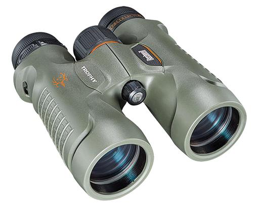 Bushnell Trophy Binoculars 334210, 10x, 42m, Bak 4 Roof Prism, Bone Collector