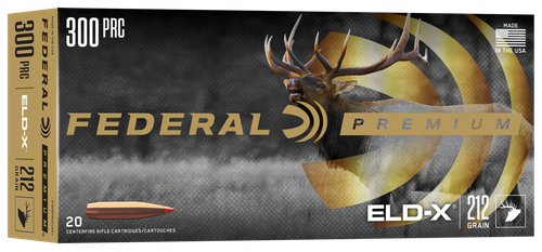 Federal, 300 PRC, ELD-X, 212 GR, 20 Rd/bx
