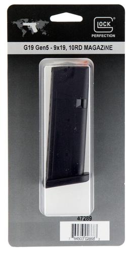 Glock G19 9mm Luger 10 Round Black Magazine (47289)