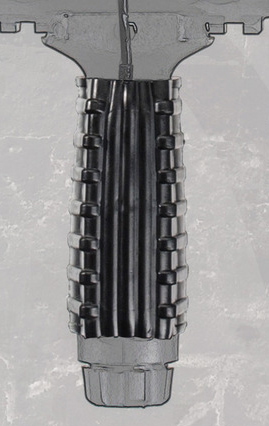 Manta Vertical Grip Sleeve 1" Inner-Diameter, Black (M1070)