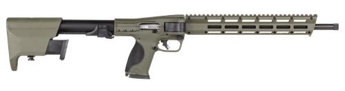 Smith and Wesson M&P FPC Rifle 14583, 10mm Auto, 16.25", Side Folding w/Mag Storage Stock, OD Green, 15 Rds