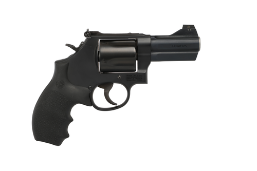 Smith & Wesson 396 Night Guard Revolver, 44 Special, 3", Rubber Grip, Black Scandium Frame, Night Sights, 5 Rds