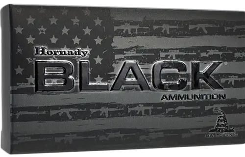 Hornady Black Rifle Ammunition 81396, 6MM Creedmoor, BTHP, 105 GR, 2960 fps, 20 Rd/Bx