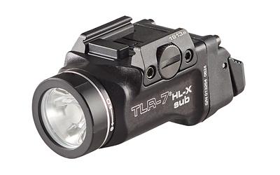 Streamlight 69505 TLR-7 HL-X SUB Weapon Mounted Tactical Flashlight, 1913 Rail