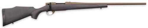 Weatherby Vanguard Weatherguard Bolt Action Rifle VWB257WR4T, 257 Wthby Mag, 24" Threaded, Black w/ Bronze Stock, 3 Rds