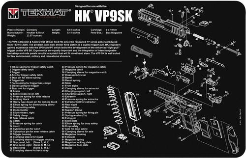 TekMat Original Cleaning Mat, HK VP9SK Parts Diagram (R17HKVP9SK)
