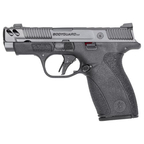 Smith and Wesson M&P Bodyguard 380 2.0 CC Pistol 14416, 380 ACP, 3.1in, Black Polymer Grips, 12 Rds