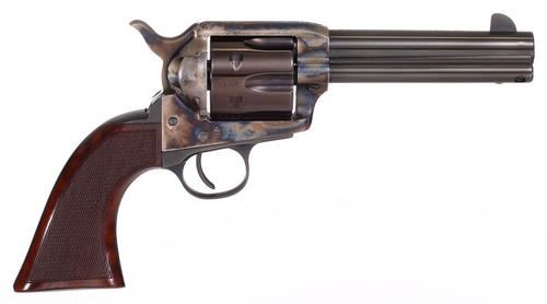 Taylors Gunfighter Revolver 555151, 45 Long Colt, 4.75in, Walnut Grips, Casehardened Steel, 6 Rds